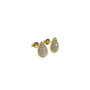 Brinco Gota de Zirconia