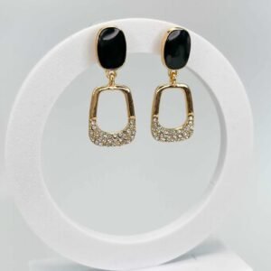 Brinco Geométrico Black